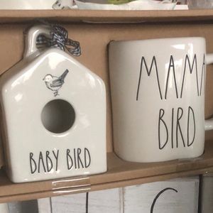 Mama/Baby Bird Mug Set
